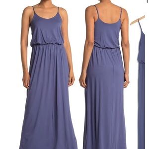 LUSH spaghetti strapped maxi dress